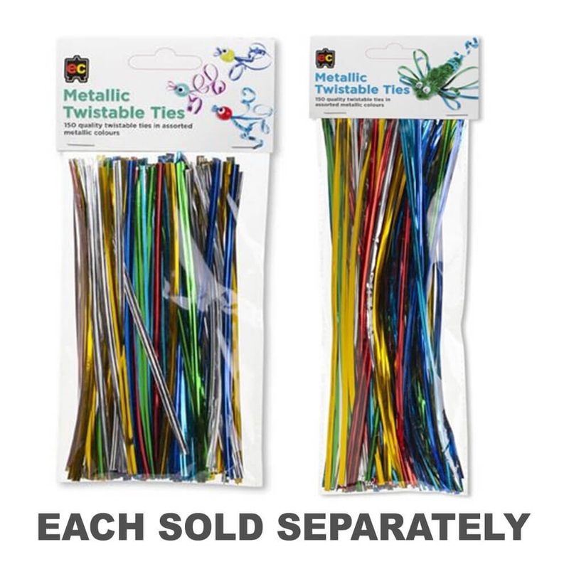 EC Twistable Vies 150pk (couleurs mtalliques)