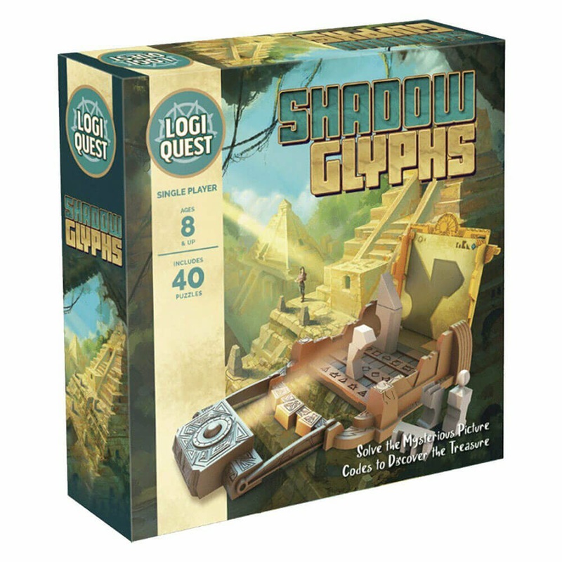 Jeu de glyphes d’ombre logiquest