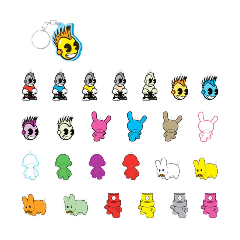 Kedrobot Superflat Keychains 2 “Bote aveugle